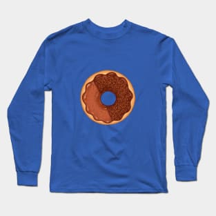 Chocolate Donut Long Sleeve T-Shirt